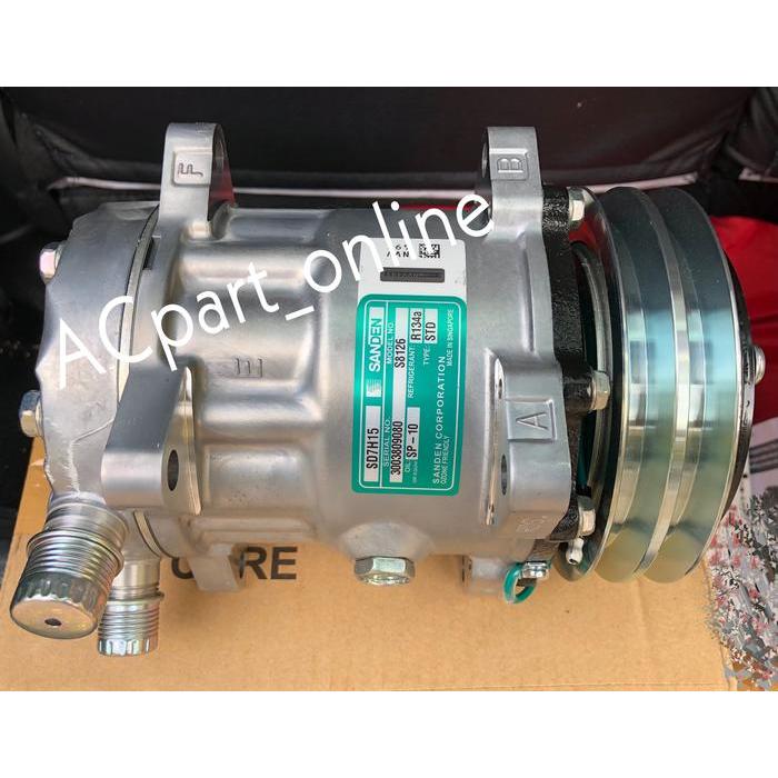 Compressor kompresor ac mobil SANDEN ORi SD708-SD7H15 -24volt