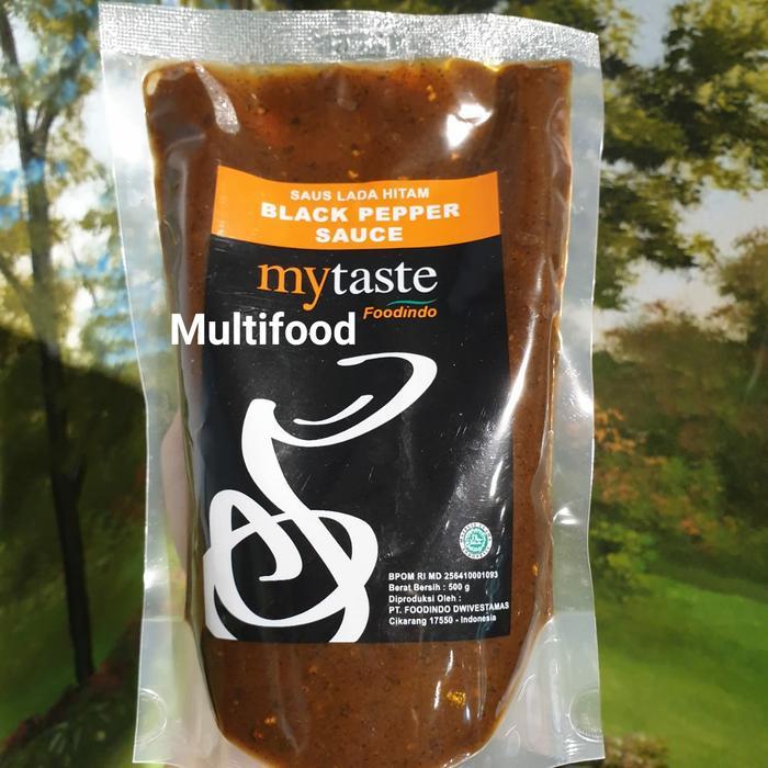 Saus Blackpepper Steak / Saus Bumbu Lada Hitam My Taste Halal