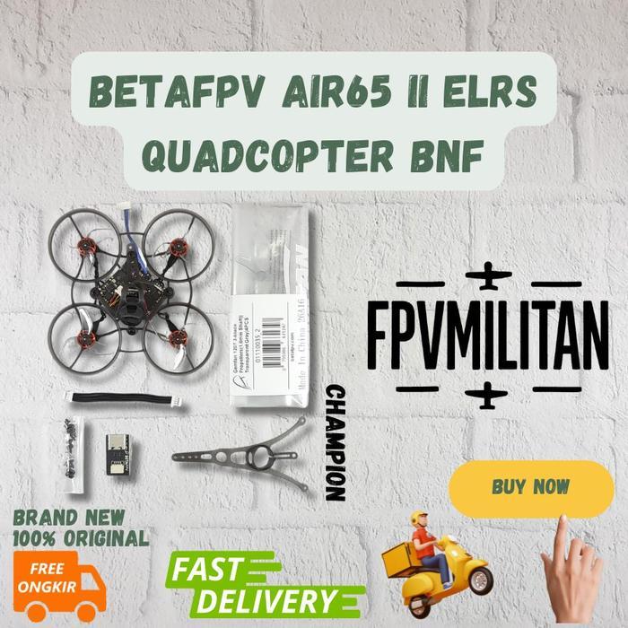BetaFPV Air65 Drone FPV Brushless Whoop Quadcopter 12MP 4K 15 Menit