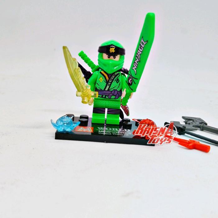 SALE MAINAN BALOK SUSUN FIGURE NINJA/BRICKS NINJA WARIOR