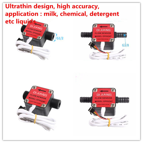 DN10 DN15 Flow Meter Fuel Gauge Flowmeter Caudalimetro Counter Flow Indicator Sensor Diesel Gasoline