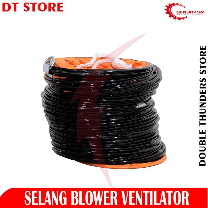 Senjutsu Selang Blower Ventilator 16"x5mtr Flexible Duct Hose 16inch x 5meter