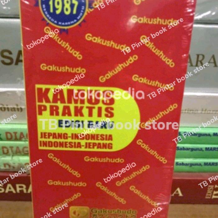 buku kamus praktis edisi terbaru jepang gakushudo