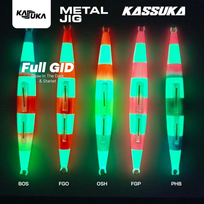 Cairomartt- Metal Jig Kassuka 60Gr 80Gr 100Gr 150Gr 200Gr 300Gr Untuk Slow Jig Dan Fast Jig [Kode