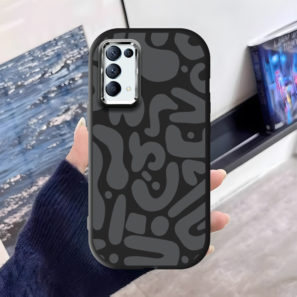 Casing Hp Untuk OPPO Reno 5 4G 5G Silikon Phone Case Softcase Kesing Sofcase Fashion 6279 PDD for Gi