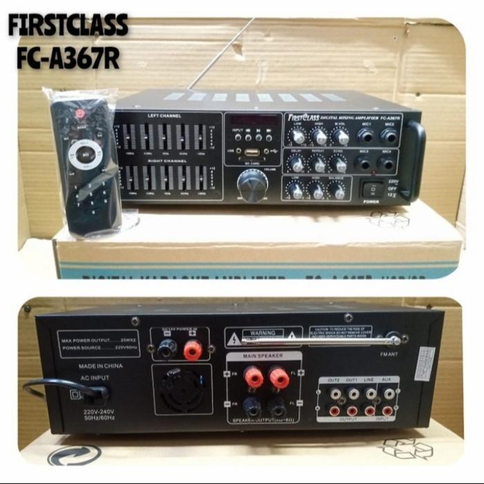 Amplifier Bluetooth Firstclass Fc A367R/ Ampli Fc A367R/ Original #Gratisongkir