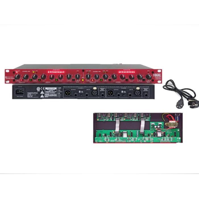 Compressor Limiter Gate Monitor Audio Ma - 166Xl