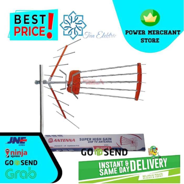 Pf 5000S Antena Tv Uhf / Pf Goceng Super High Gain