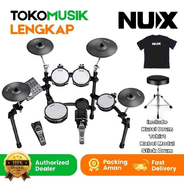 Drum Elektrik Electric Drum Set Nux DM 7 X DM7X Drum Elektrik Nux DM 7X Garansi Resmi