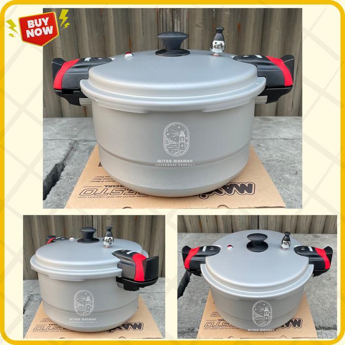Terlaris Sale Maxim Presto 4 - 7 - 12 Liter Panci Presto Kukus Panci Serbaguna Maxim