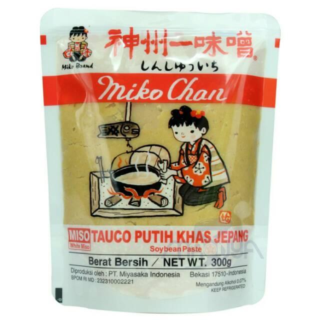 mikochan white miso paste 300gr miso paste bumbu miso instan