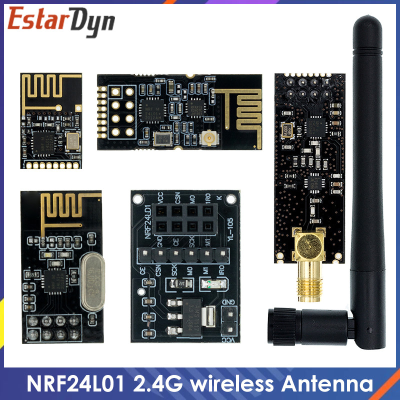 NRF24L01+ 2.4G wireless data transmission module 2.4GHz NRF24L01 upgrade version NRF24L01+PA+LNA