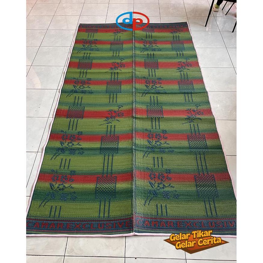 Dolphin Mat Tikar Motif Camar 2x4 Warna Tlisir TMCTP Tikar Plastik Tikar Motif Tikar Lipat/Tikar