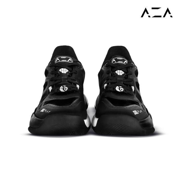 AZA DBL Play Box One Basketball Shoes - Sepatu Basket Hitam Pria Wanita