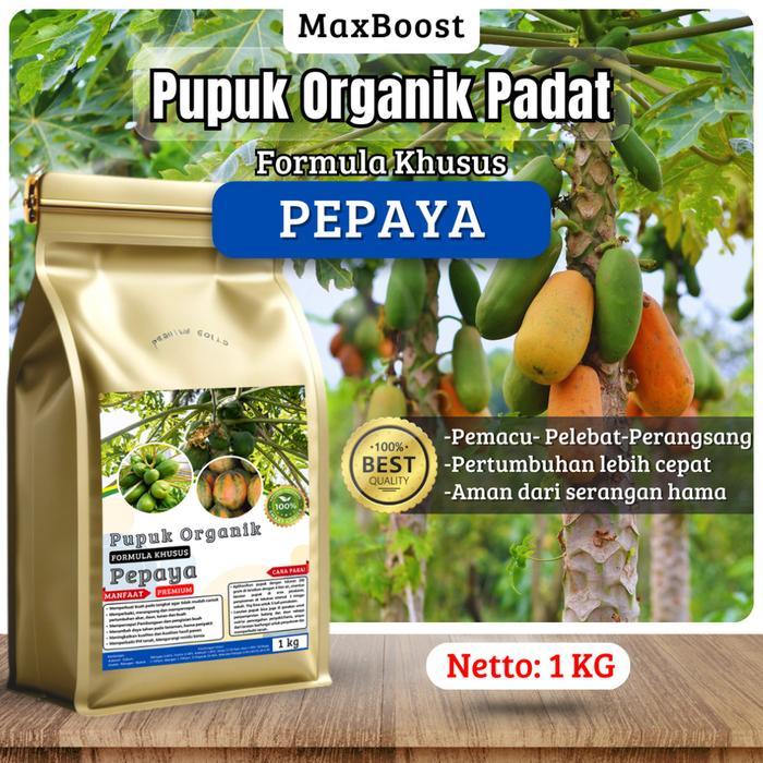 Pupuk organik granule booster, formula khusus tanaman Pepaya, Pupuk Organik Granule Super