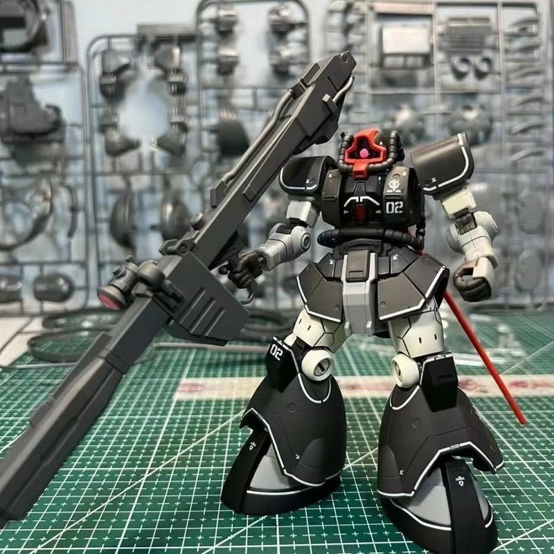 HG 1/144 Rick Dom GTO 007 Dom YMS-08B Experimental Mech Assembly Model Kit Action Figures Robot Doll