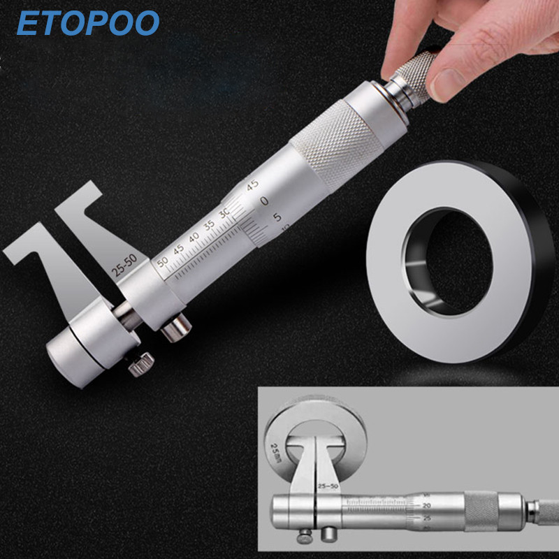 25-50MM INSIDE MICROMETER CALIPER GAUGE INSIDE MICROMETER FOR INSIDE MEASUREMENT