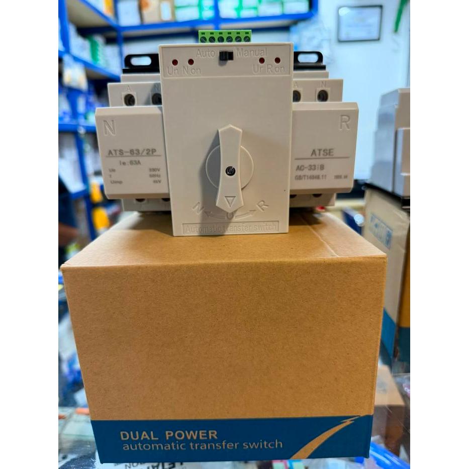 Ats Automatic Transfer Switch / Ats-63A 2Phase
