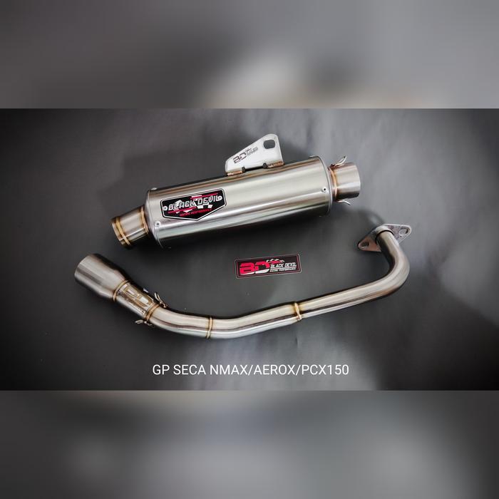 Knalpot Black Devil R2 Seca Aerox Nmax Fullsystem