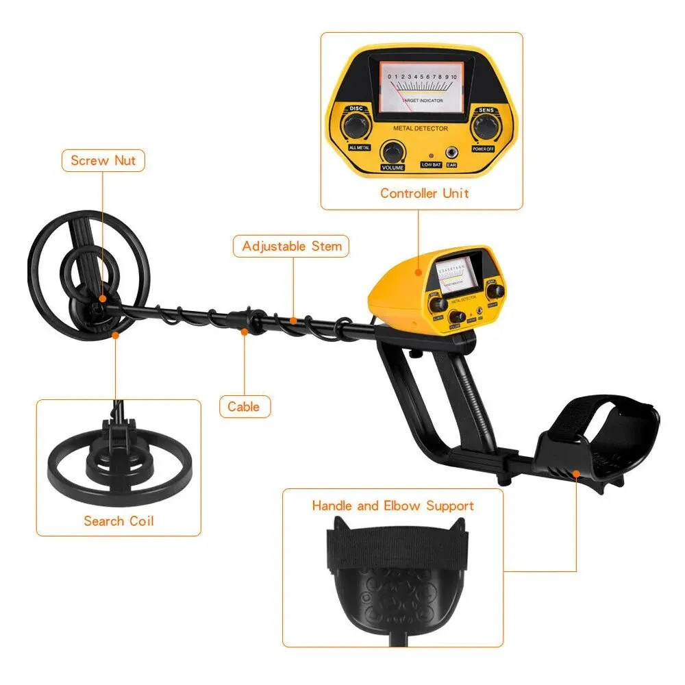 MD5090 Metal Detector Detection Instrument Underground Metal Detector Metal Finder Gold Detector