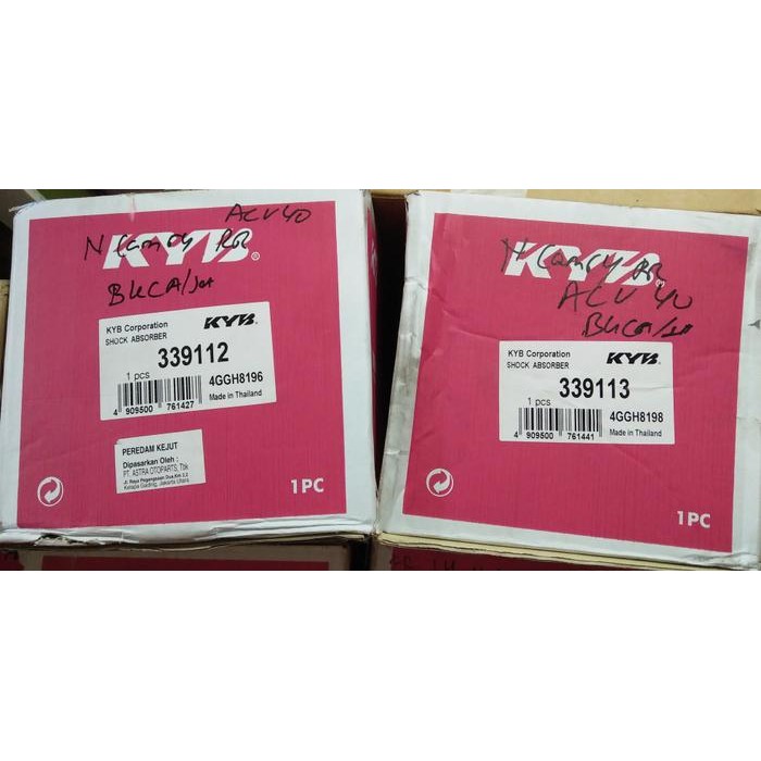 SHOCK BREAKER / ABSORBER BELAKANG NEW CAMRY ACV40 2008 KAYABA
