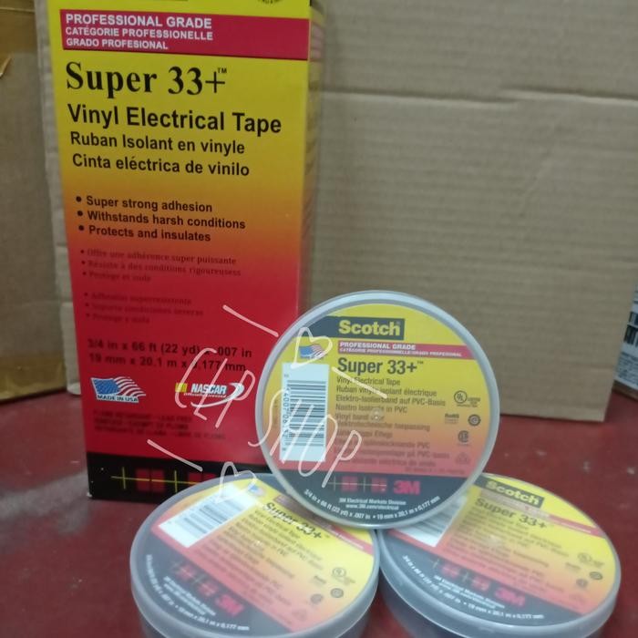 SCOTCH 33+ ELECTRICAL 3M