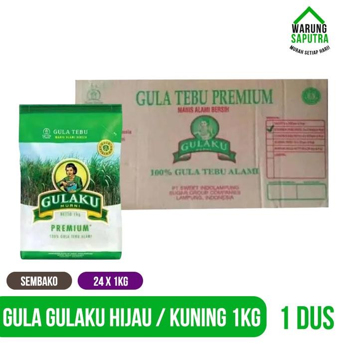 

Gula Gulaku Hijau / Kuning 1 Kg per Dus isi 24 Pcs best seller