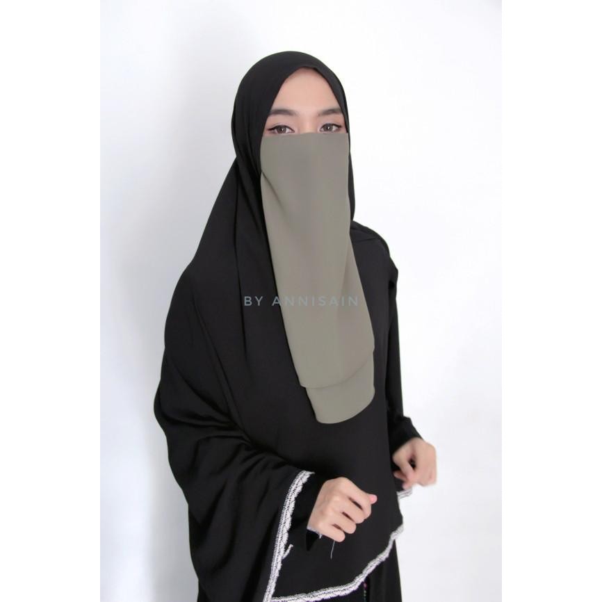 (Good) Cadar Husna Purdah 2 layer Polos
