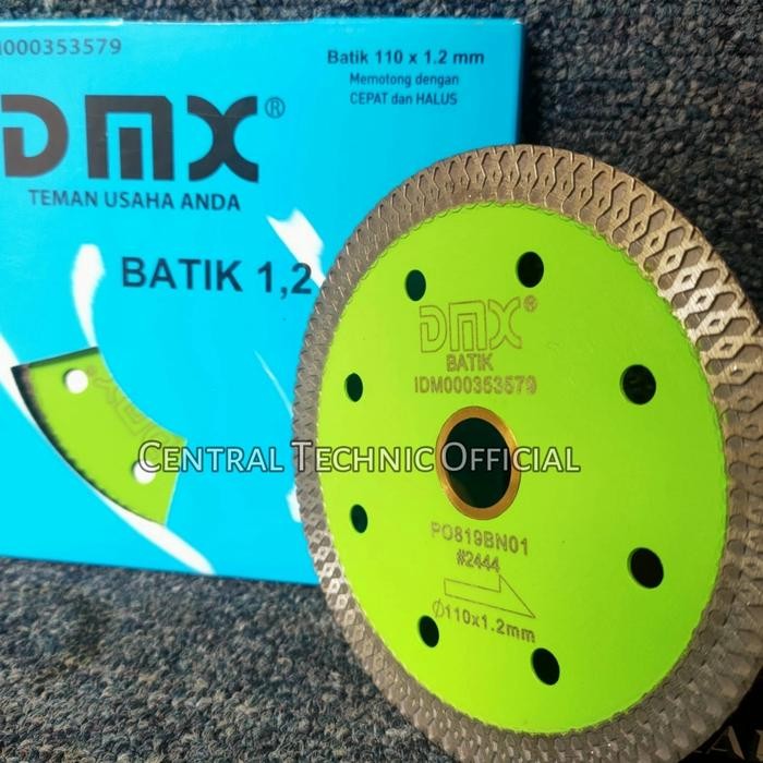 Mata Pisau Gerinda Potong Granit 4" Ori DMX Batik 4 inch Turbo