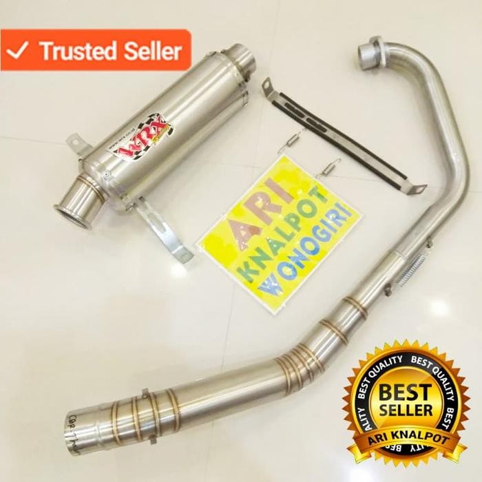 Knalpot Wrx New Satria Fi Fu Injeksi Gsx R Knalpot Racing Stenlis