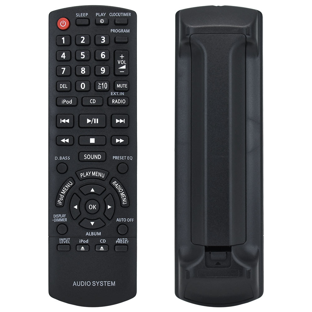New N2QAYB000641 Remote Control Fit for Panasonic Stereo System SC-HC35 SC-HC37 SA-HC35 SC-HC20 SC-H