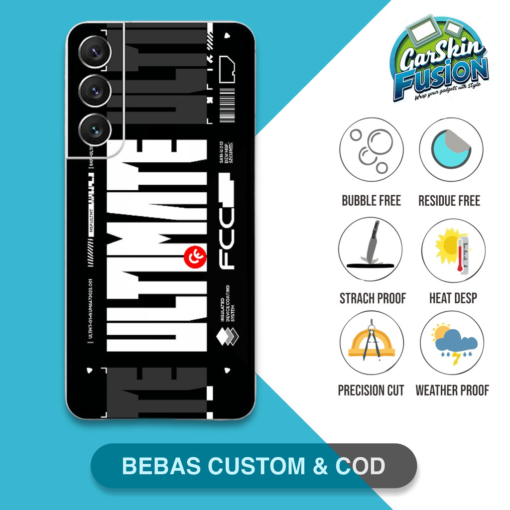 Garskin Skin Samsung S22 Plus Ultimate Anti-Scratch Protector Case | by Fusion Kode - KOF