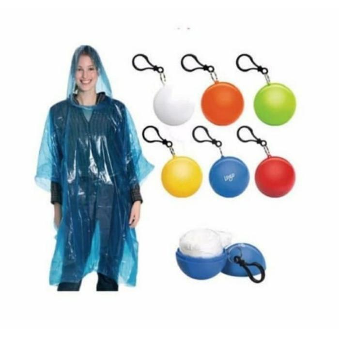 JAS HUJAN BOLA BISA DIGANTUNG / JAS HUJAN SERBA GUNA / JAS HUJAN PORTABLE / JAS HUJAN BOLA