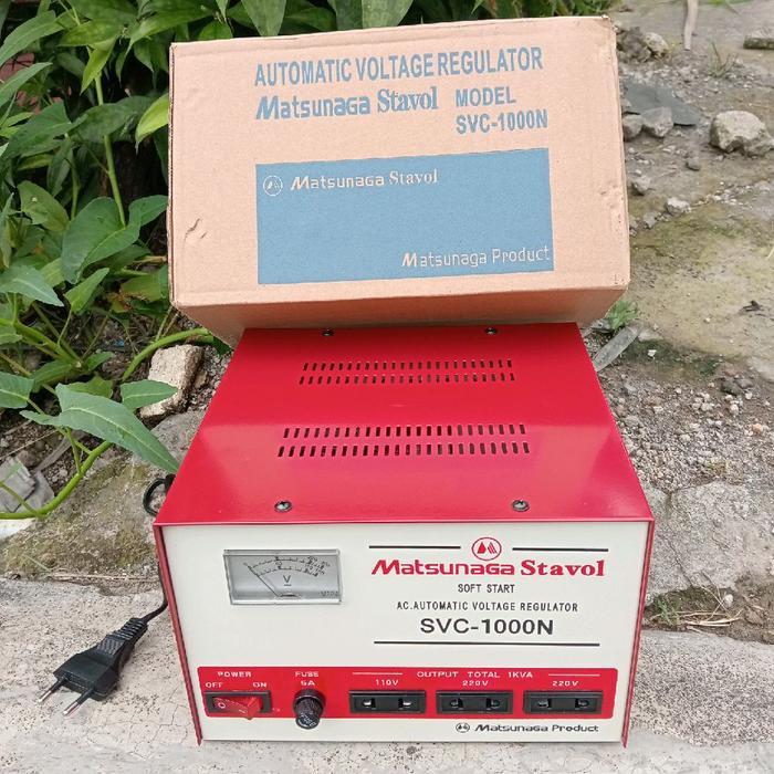 Matsunaga 1000 Va Stavol Listrik Stabilizer Matsunaga Berkualitas