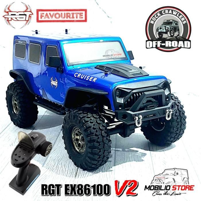 Rgt Ex 86100 V2 1:10 Scale Rock Crawler Cruiser 4Wd Offroad Rtr Rc Car
