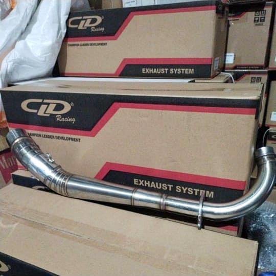 Header/Leher Knalpot Cld Racing Jupiter Z, Vega R, Supra, Smash, Blade