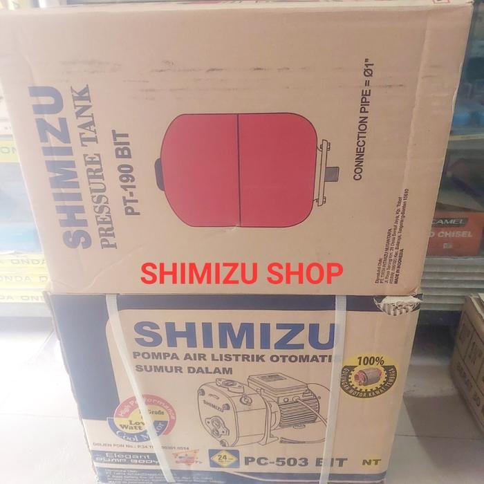 Shimizu Jet Pump/Sumur Dalam 500Watt Pc503Bit