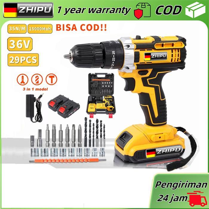 ZHIPU Mesin bor listrik dapat digunakan untuk mengobral besi, dinding, beton, dan kayu. Torsi