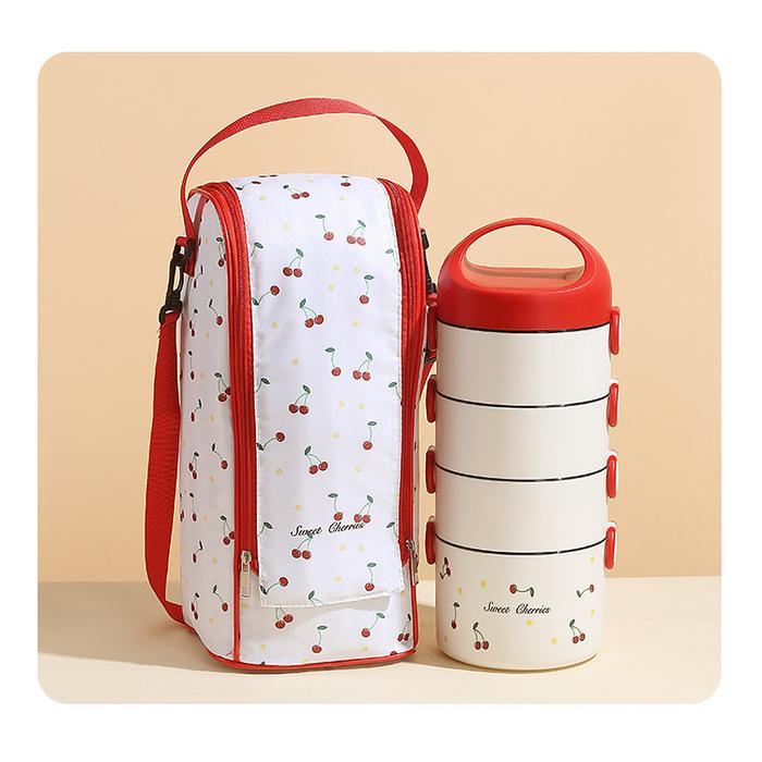 Rantang Makan Tahan Panas Rantang Susun Stainless Anti Tumpah