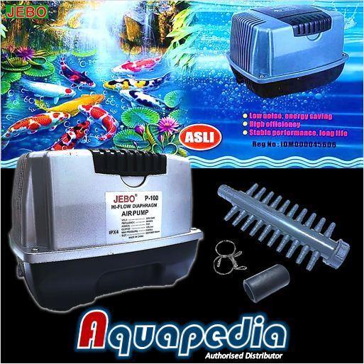 Pompa Udara/Air Pump Aquarium Kolam Jebo P-100