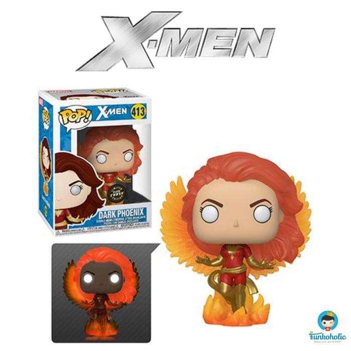 Funko Pop X-Men - Dark Phoenix Flame Wings (Glow In The Dark) [Chase]