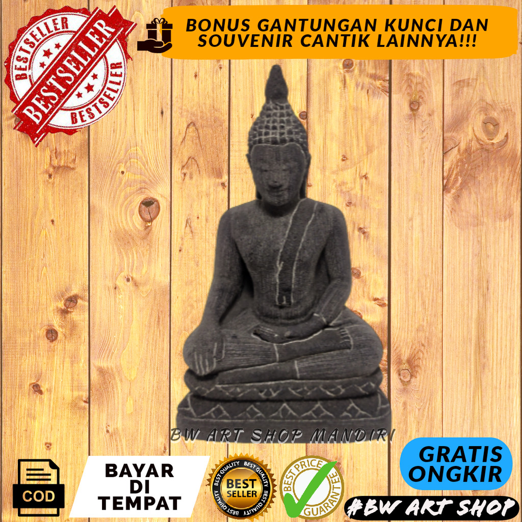 BARU MINIATUR PATUNG BUDHA THAILAND BATU | HIASAN AKUARIUM | DEKORASI AQUARIUM | PATUNG BUDHA THAILA