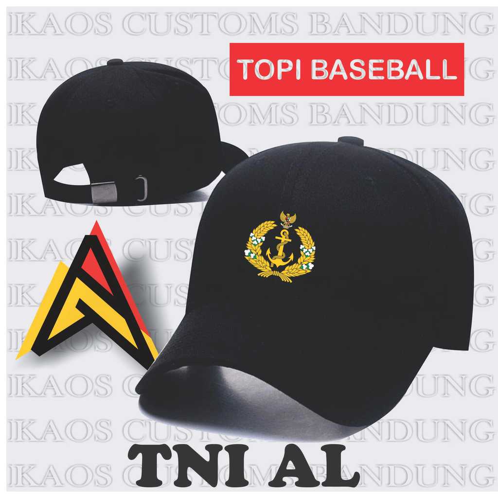 TOPI TENTARA ANGKATAN LAUT INDONESIA/ TOPI BASEBALL TENTARA AL / TOPI CASUAL TENTARA AL / TOPI PRIA 