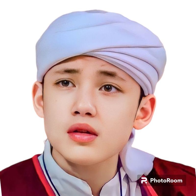 Peci imamah Kopiah 3 lipatan tanpa buntut permanen