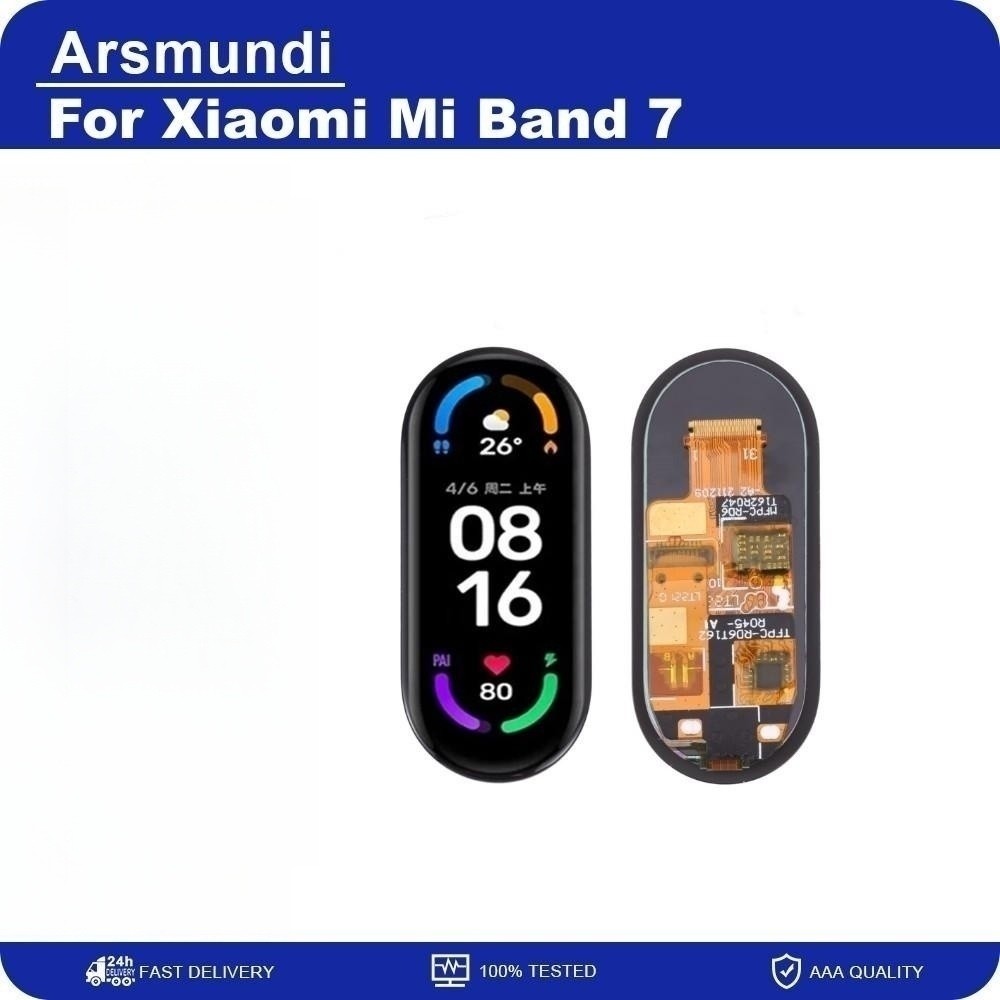 Original Amoled For Xiaomi Mi Band 7 Smart Bracelet Lcd Display Touch Screen For Xiaomi Band 7 Band7