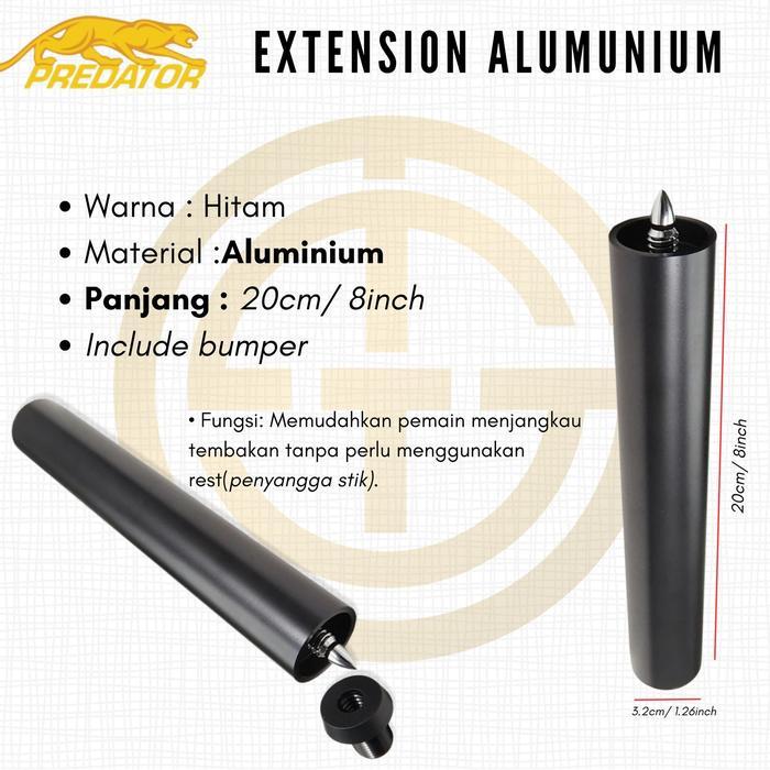 Extension butt Predator P3 Extender Predator cue