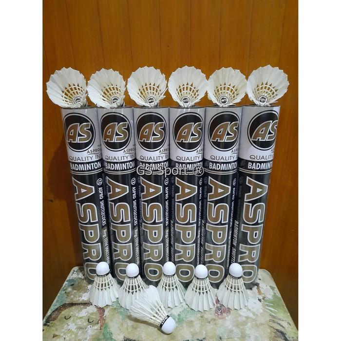 SHUTTLECOCK ASPRO HITAM Badminton Bulutangkis