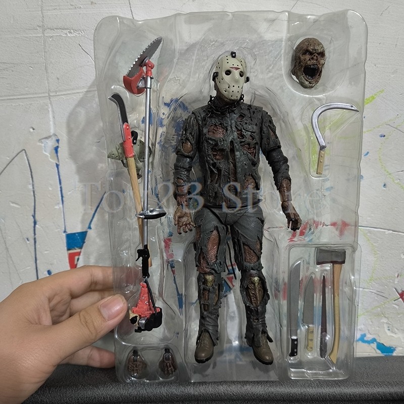 NECA Firday The 13th Jason Voorhees Action Figure Part VII A New Blood Jason Voorhees Halloween