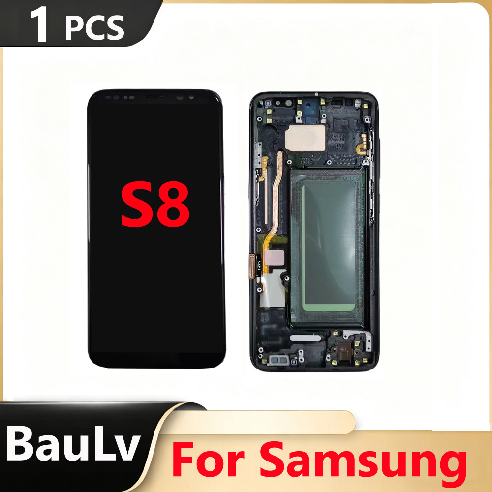 / OLED / TFT LCD For  Galaxy S8 G950 G950F G950FD G9500 G950U Display Touch Screen