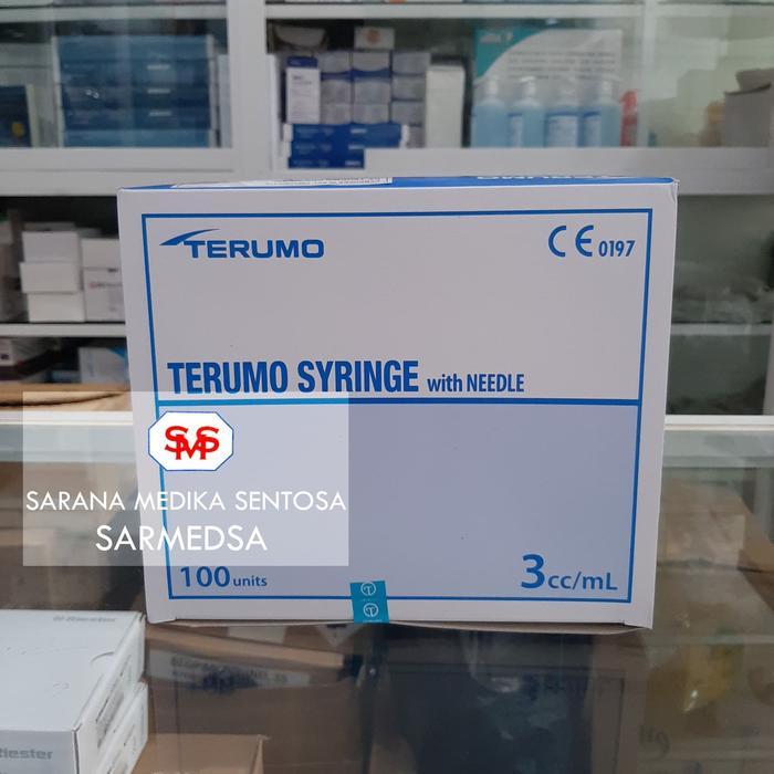 Spuit 3cc Terumo / Jarum Suntik 3ml Terumo